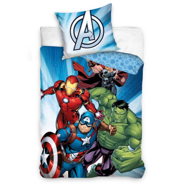 Patalynės komplektas AVENGERS MARVEL, 140x200 cm